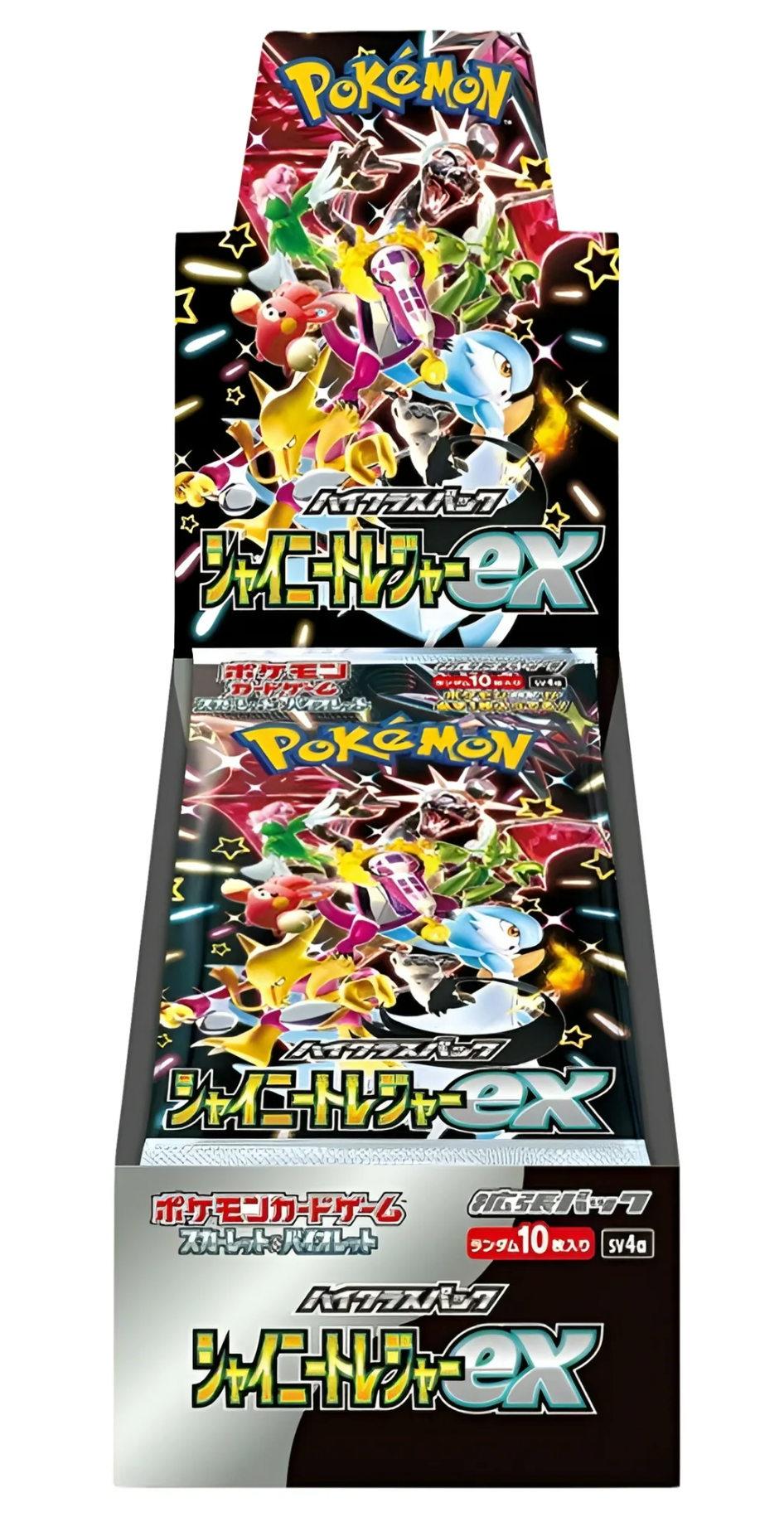Pokémon TCG: Scarlet & Violet-Shiny Treasure Ex Japanese Booster Box - SV4a (10 packs)