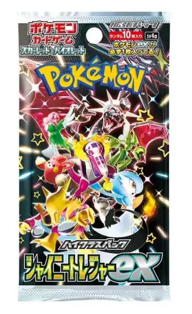 Pokémon TCG: Scarlet & Violet-Shiny Treasure Ex Japanese Booster Box - SV4a (10 packs)